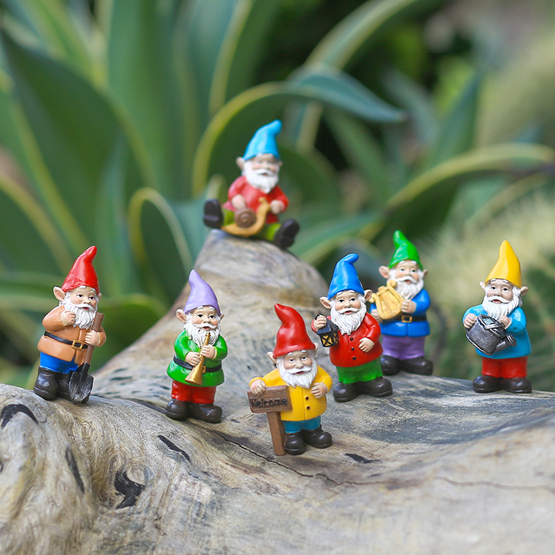 7Pcs/Set Miniature Funny Gnome - Home Bargains incelemesi ve fiyatı