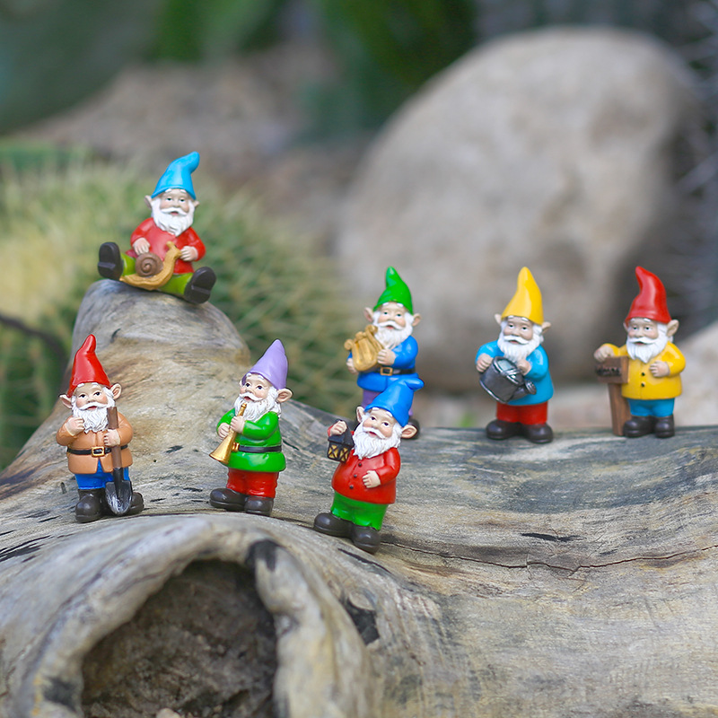 7Pcs/Set Miniature Funny Gnome - Home Bargains incelemesi ve fiyatı