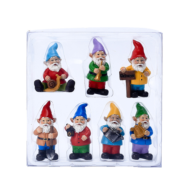 7Pcs/Set Miniature Funny Gnome - Home Bargains incelemesi ve fiyatı