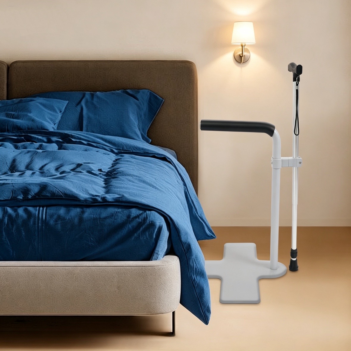 Grey White Carbon Steel Bed So - Home Bar Stand incelemesi ve fiyatı