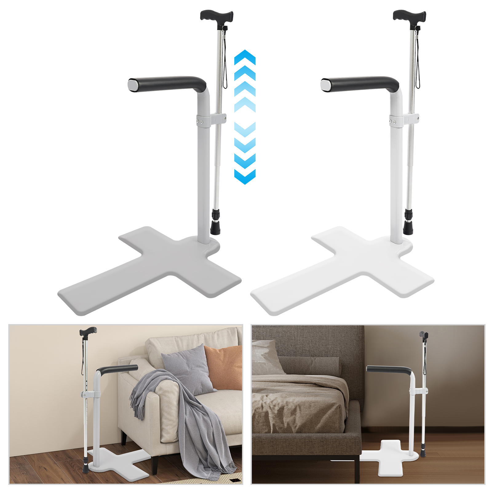 Grey White Carbon Steel Bed So - Home Bar Stand incelemesi ve fiyatı