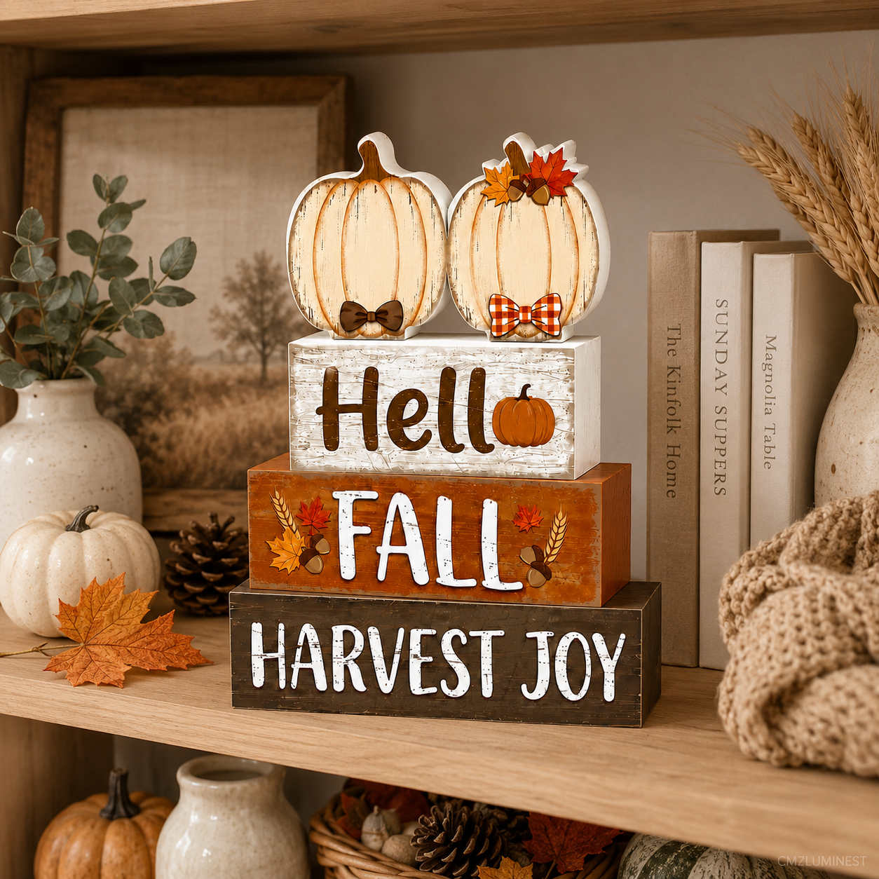Autumn Layered Tray Decoration - Home Bar Shelves incelemesi ve fiyatı