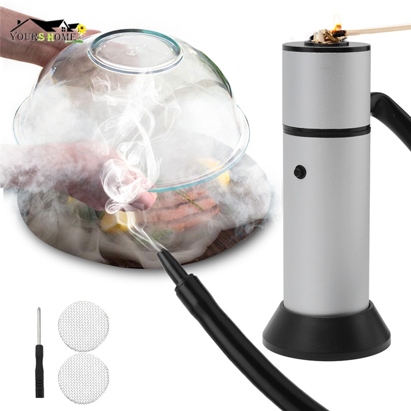 1 Set Food Cold Smoke Generato - Smoking Gun Kit incelemesi ve fiyatı