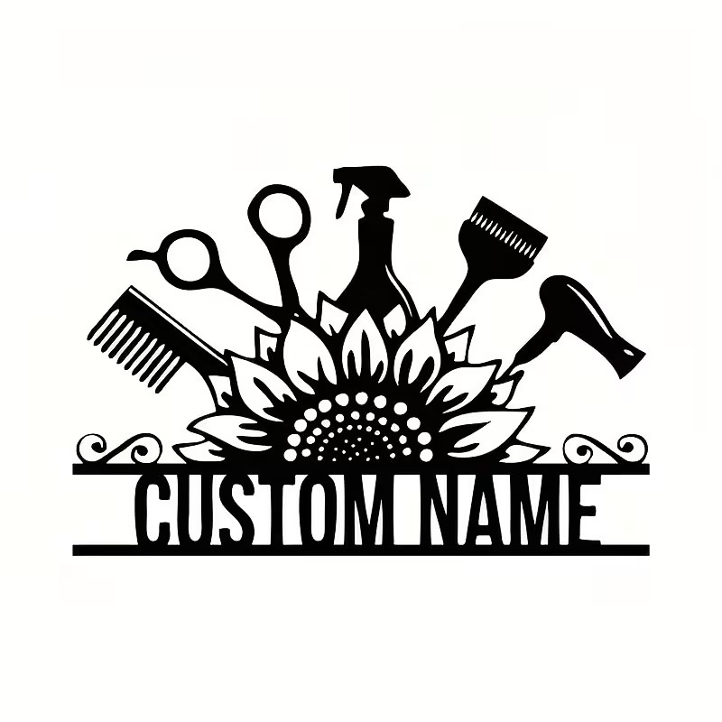 Custom Hair Stylist metal Name - Home Barber incelemesi ve fiyatı