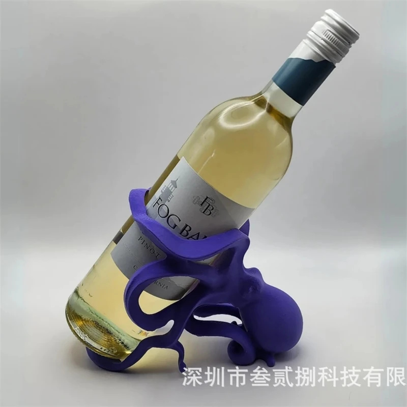Octopus Wine Bottle Rack Table - Home Bar Stand incelemesi ve fiyatı
