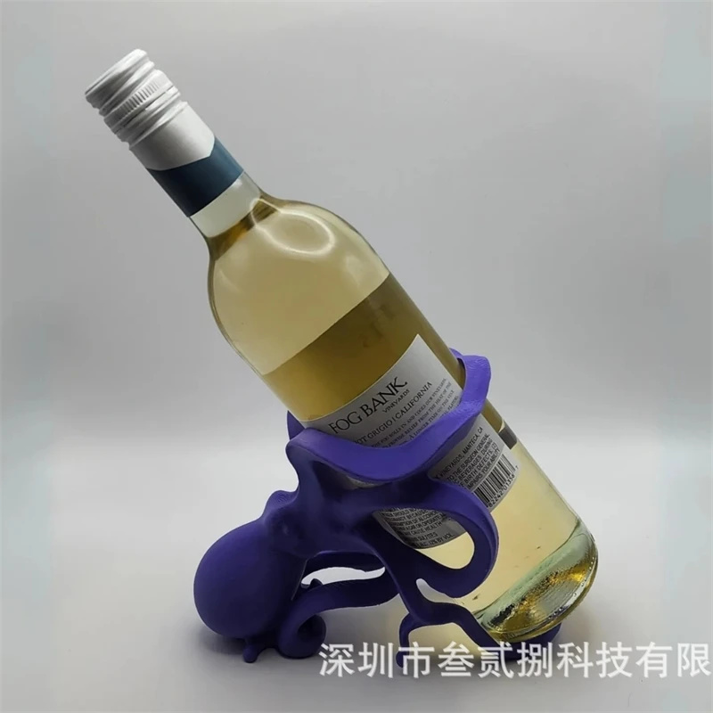 Octopus Wine Bottle Rack Table - Home Bar Stand incelemesi ve fiyatı