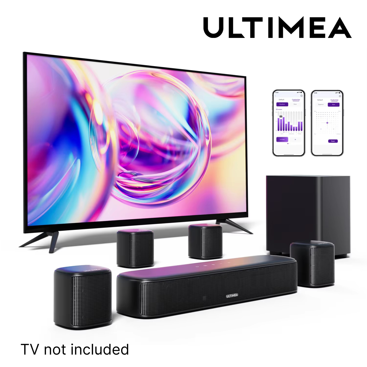 ULTIMEA 7.1 Channel Sound Bar  - Home Bar And Theater incelemesi ve fiyatı