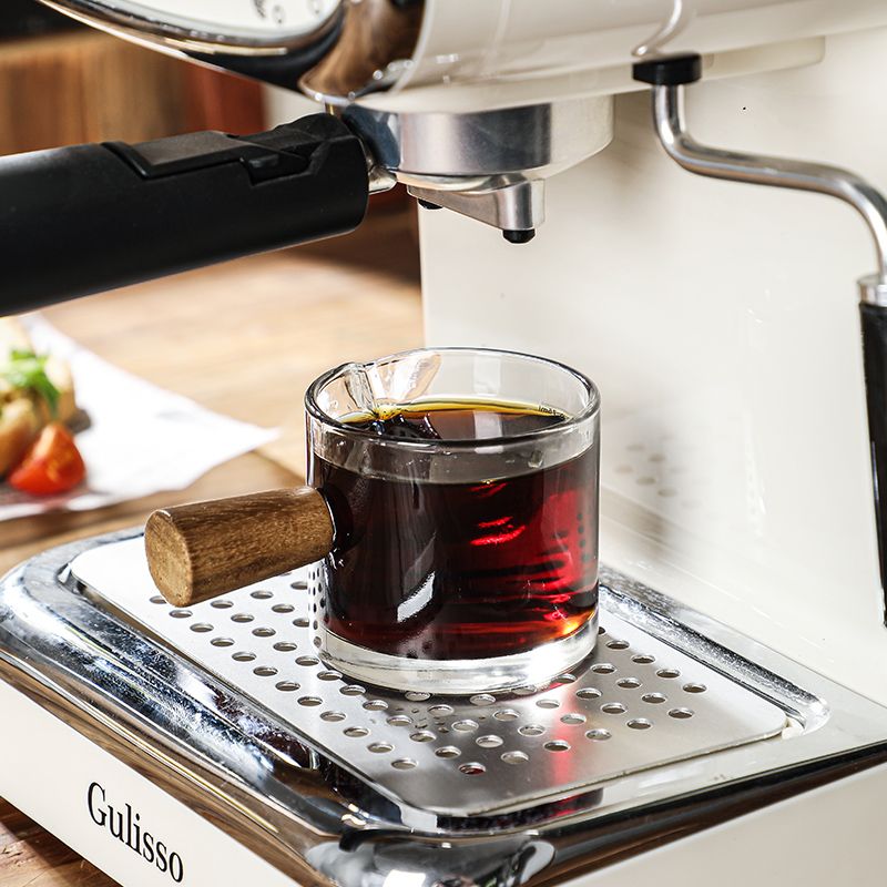 Wood Handle Glass Espresso Mea - Home Barista incelemesi ve fiyatı