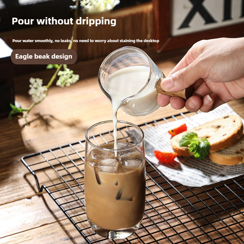 Wood Handle Glass Espresso Mea - Home Barista incelemesi ve fiyatı