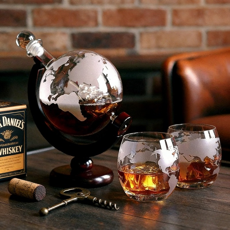 Creative Globe Decanter Set wi - Decanter Globe Set incelemesi ve fiyatı
