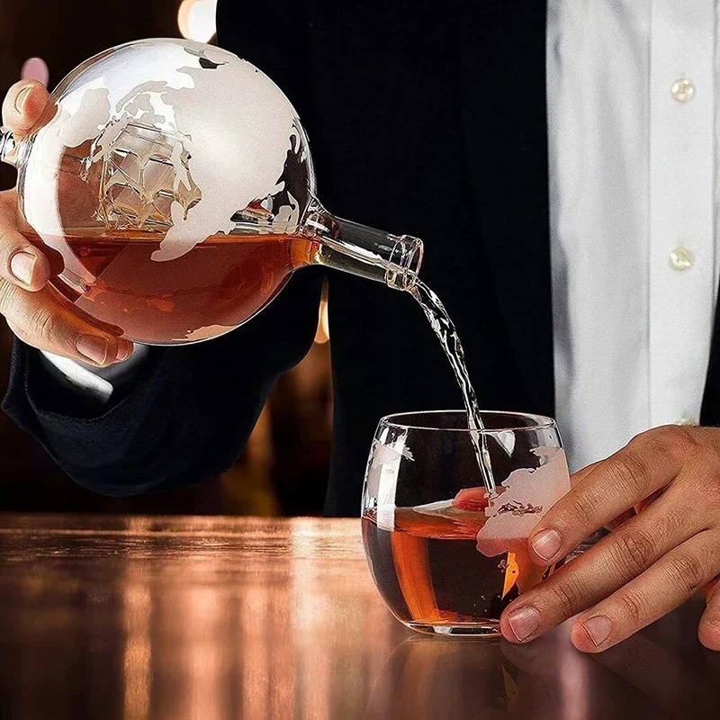 Creative Globe Decanter Set wi - Decanter Globe Set incelemesi ve fiyatı