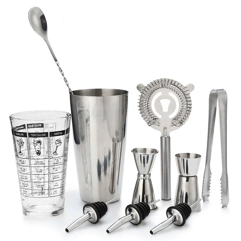 Cocktail Shaker Bar Set Stainl - Boston Shaker Set incelemesi ve fiyatı
