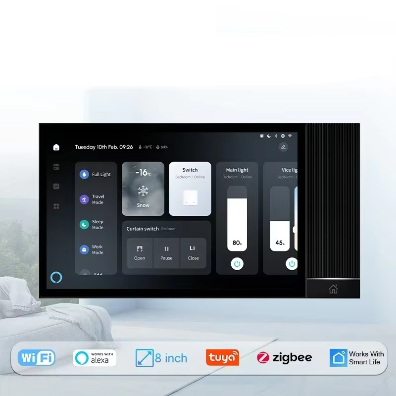 Tuya 8-Inch Smart Zigbee Gatew - Home Bar Android incelemesi ve fiyatı