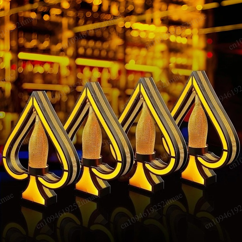 Iron Art Light Up Wine Bottle  - Home Bar Stand incelemesi ve fiyatı