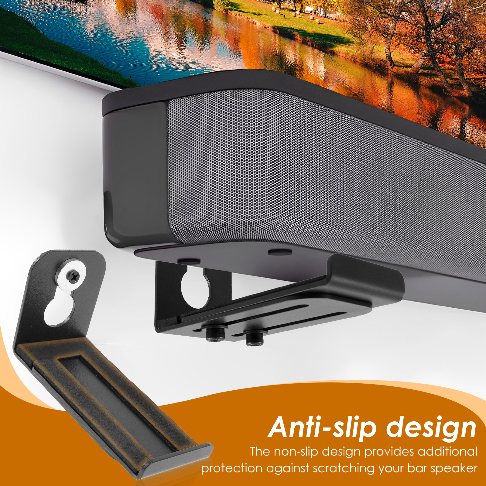 2Pcs Soundbar Speaker Stands W - Home Bar Stand incelemesi ve fiyatı