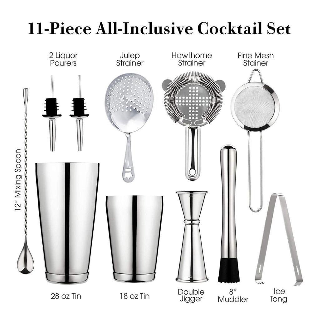 Cocktail Shaker Bar Set: 2 Wei - Boston Shaker Set incelemesi ve fiyatı