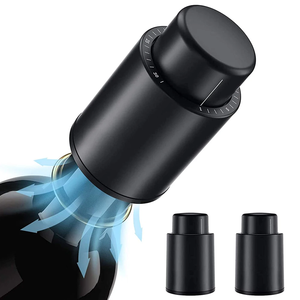 Vacuum Wine Bottle Cap Stopper - Wine Preservation Pump incelemesi ve fiyatı