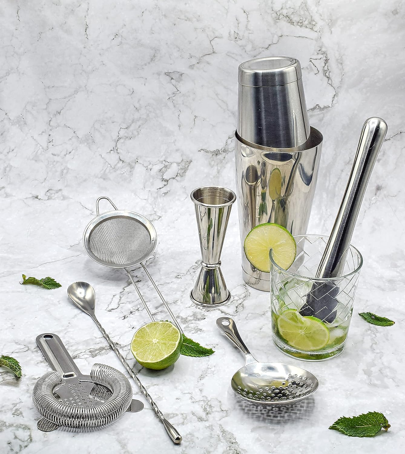 Cocktail Strainer and Shaker S - Boston Shaker Set incelemesi ve fiyatı