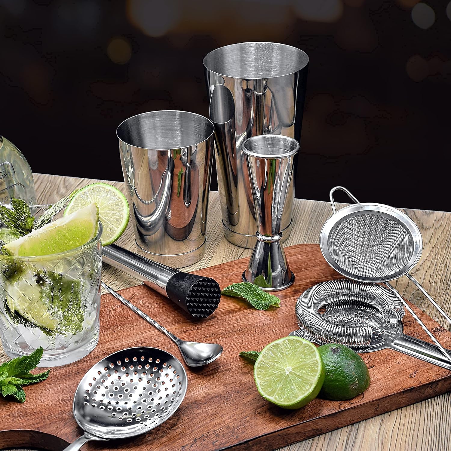 Cocktail Strainer and Shaker S - Boston Shaker Set incelemesi ve fiyatı