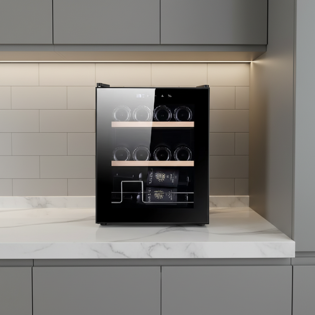Mini bar Cooler Fridge Red Win - Home Bar And Cabinet incelemesi ve fiyatı