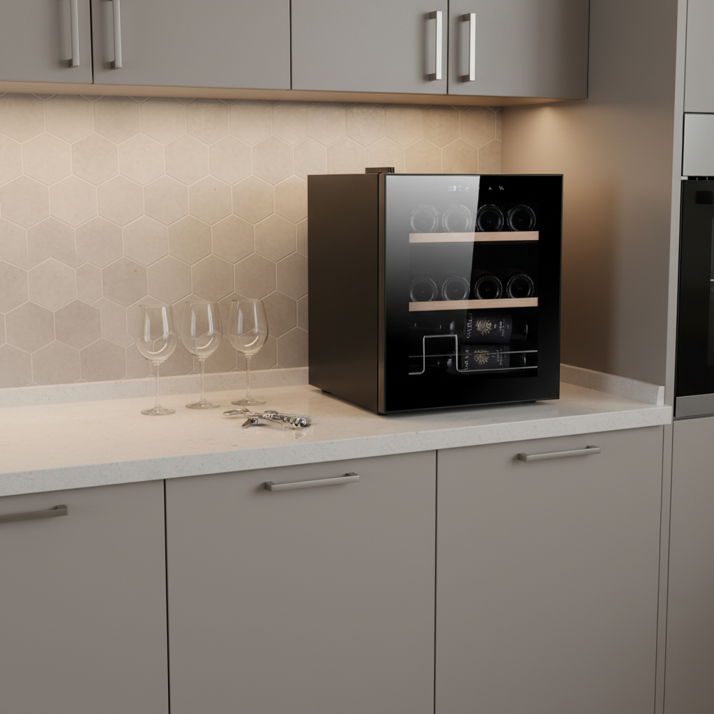 Mini bar Cooler Fridge Red Win - Home Bar And Cabinet incelemesi ve fiyatı