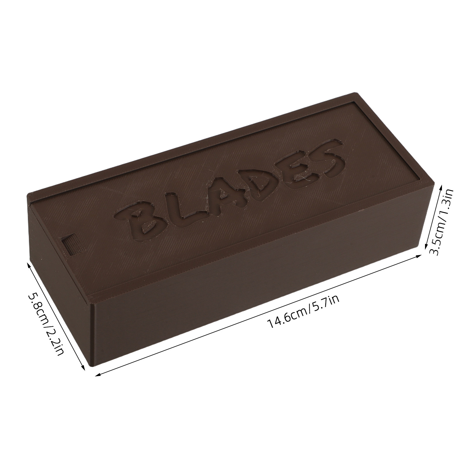 Plastic Brown Blade Storage Do - Home Barber incelemesi ve fiyatı