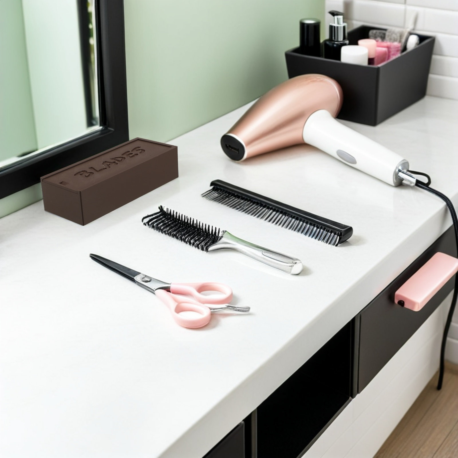 Plastic Brown Blade Storage Do - Home Barber incelemesi ve fiyatı