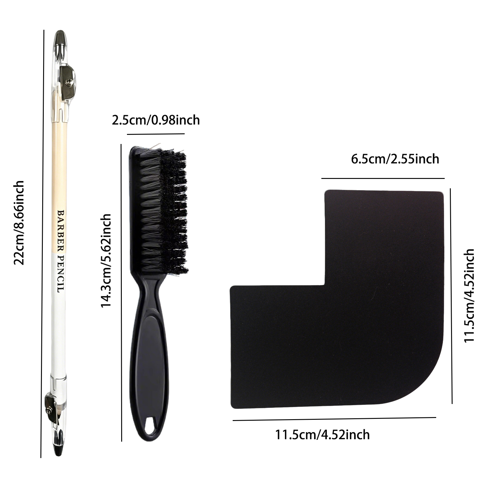 3Pcs Double-sided Barber Beard - Home Barber incelemesi ve fiyatı