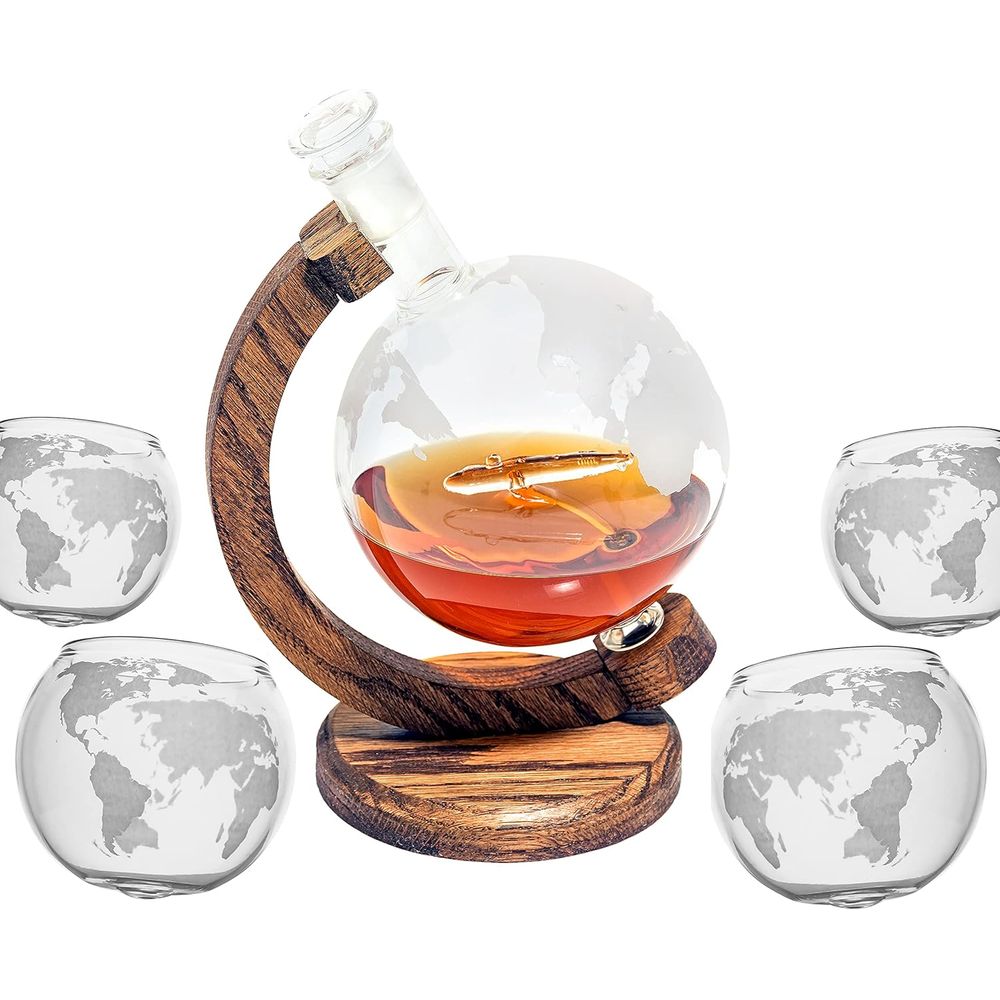 Submarine Decanter Set, Globe  - Decanter Globe Set incelemesi ve fiyatı