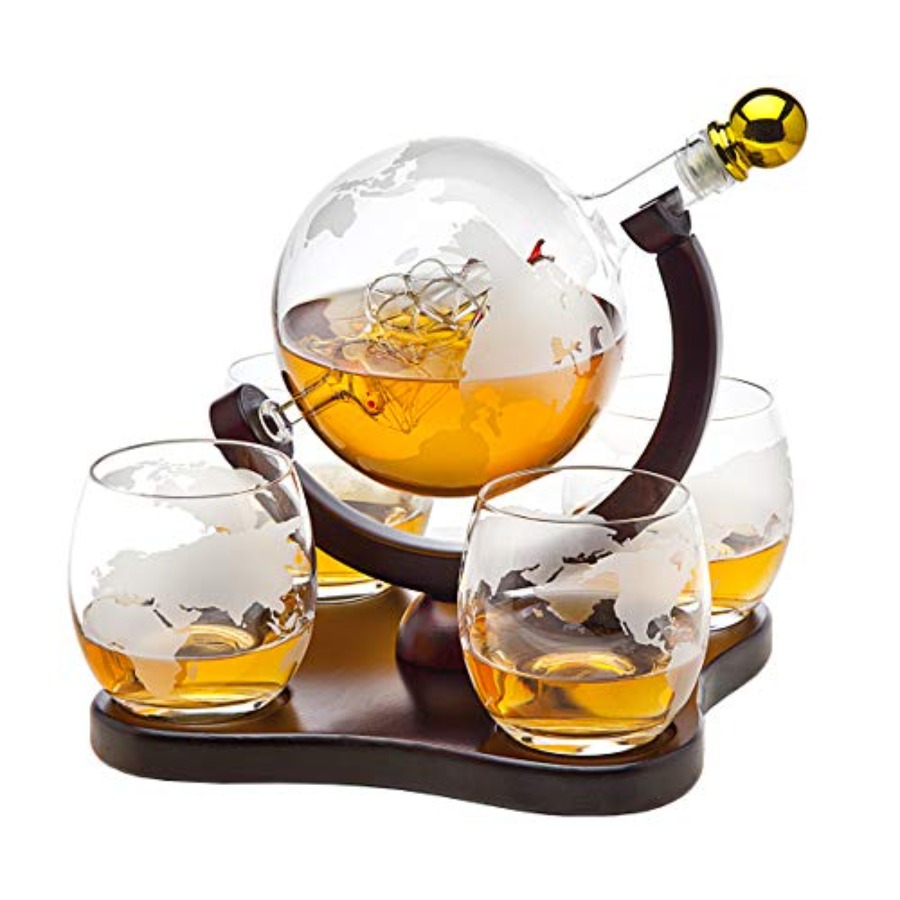 Whiskey Decanter Globe Set wit - Decanter Globe Set incelemesi ve fiyatı