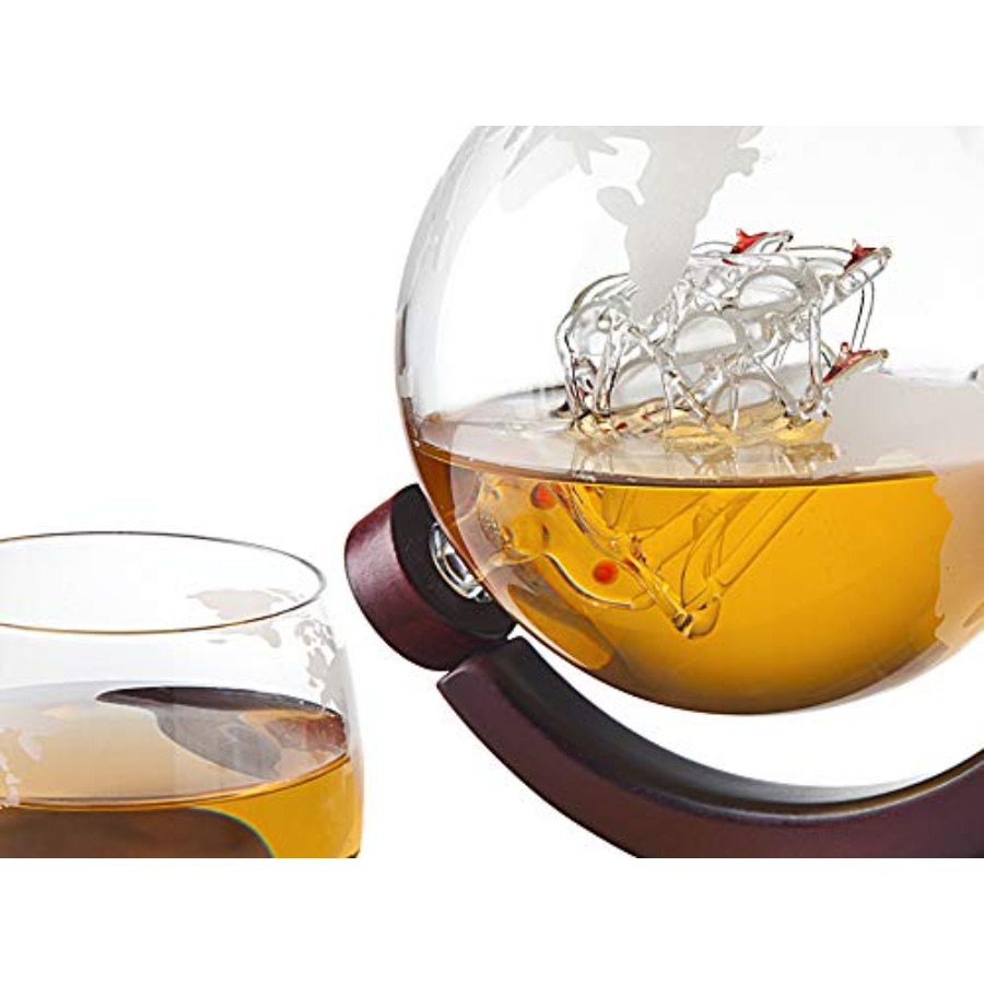 Whiskey Decanter Globe Set wit - Decanter Globe Set incelemesi ve fiyatı
