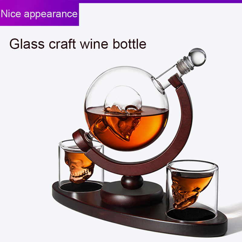 Skull Globe Whiskey Decanter S - Decanter Globe Set incelemesi ve fiyatı
