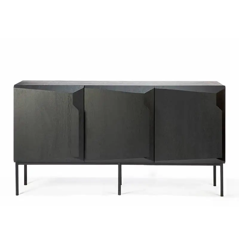 Solid Wood Black Display Cabin - Home Bar Lounge incelemesi ve fiyatı