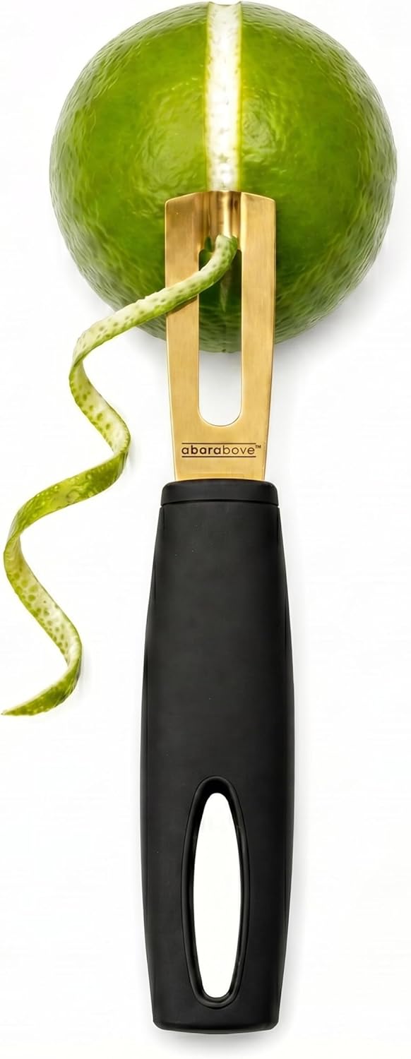 Black Handle Gold Blade Channe - Peeler Channel Knife incelemesi ve fiyatı