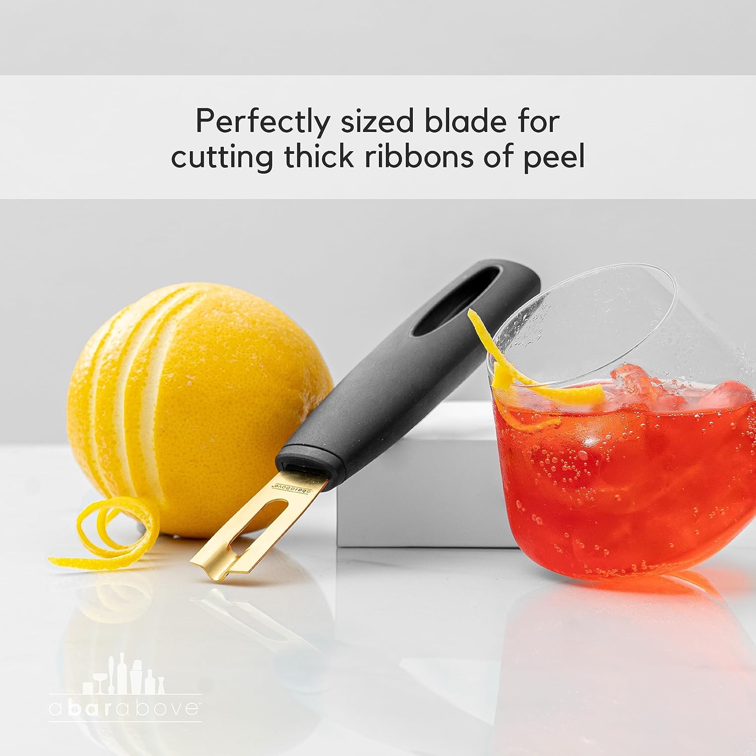 Black Handle Gold Blade Channe - Peeler Channel Knife incelemesi ve fiyatı