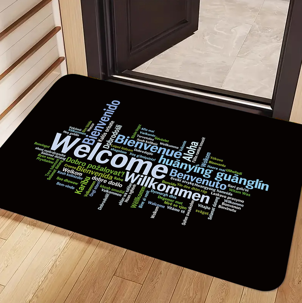 Welcome & Friends Theme Carpet - Home Bar Word incelemesi ve fiyatı